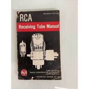 RCA Receiving Tube Manual RC 18 Technical Series 1956